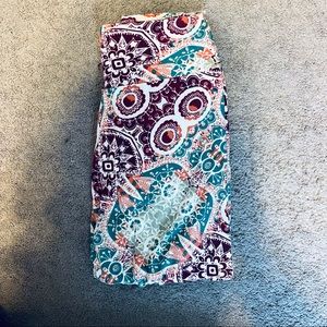 ❌SOLD❌ LuLaRoe OS Pink Patterned Leggings